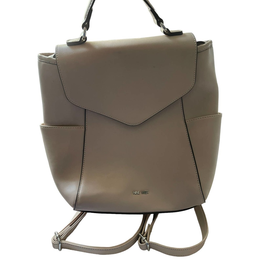 Nine West Beige Cream Medium Backpack